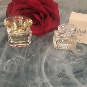 Chloé Mini Perfume and Versache